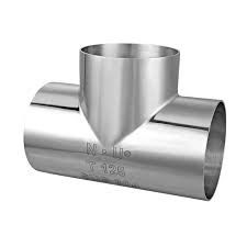 สแตนเลส Butt Weld เทียบเทียบ Tee ด้วยโครงสร้างที่แข็งแรงและการไหลที่เรียบ