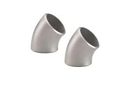 โลหะ นิเคิล สังกะสี Inconel 600 45 องศา Butt ท่อเอลโค ASME B16.9 1 ถึง 24 นิ้วเงิน