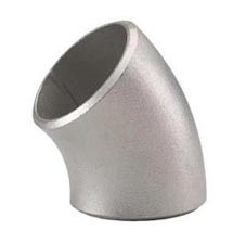 โลหะ นิเคิล สังกะสี Inconel 600 45 องศา Butt ท่อเอลโค ASME B16.9 1 ถึง 24 นิ้วเงิน