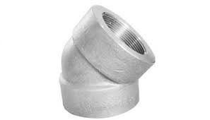 วงศ์สั้น ชาย Threaded 90 ° / 45 ° เอลโก้ ASME B16.9 ท่อรองผลิต