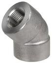 2023 ทองเหลืองเหล็กสแตนเลส ท่อปรับแต่ง นิเคิล สแตนเลส Threaded เอลโค 45 องศา สลับเงิน 1 ถึง 24 นิ้ว