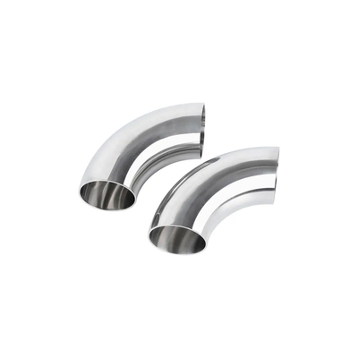 โลหะ นิเคิล สังกะสี Inconel 625 ที่ดีที่สุด 45 องศา Butt การปั่นเอลโค ASME B16.9 ขนาดที่กําหนดเองเงิน