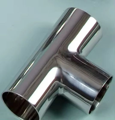 สแตนเลส Butt Weld เทียบเทียบ Tee ด้วยโครงสร้างที่แข็งแรงและการไหลที่เรียบ