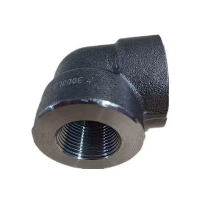 ข้อศอกเหล็กคาร์บอนไร้ตะเข็บ A234 WPB 90° 45° SCH80s ANSI B16.9 ข้อต่อท่อ