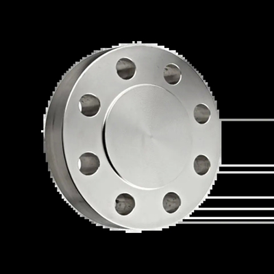 ISO ยอมรับกลมเหล็กเหล็กสแตนเลส Flange ในสีเหลืองโปร่งใสซิงก์ Plated ปลาย