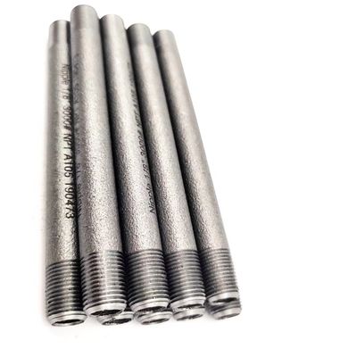 ASTM A234 สแตนเลส สายต่อท่อไร้สาย กลมสีดํา