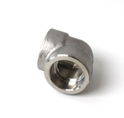พันธมิตรเหล็กท่อ Fittings 90 ° ซ็อคเวิลด์เอลโค A182F12 3" SCH60 LR สําหรับการเชื่อมต่อ