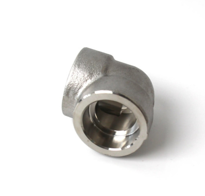 ASME B16.11 SW เหล็กไร้ขัด 3000lb 6000 ตราสลัก fittings ท่อแรงดันสูง