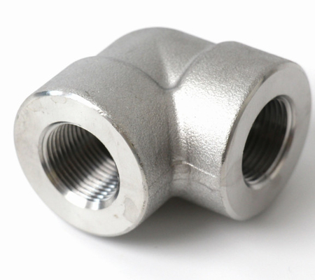 ASME B16.11 SW เหล็กไร้ขัด 3000lb 6000 ตราสลัก fittings ท่อแรงดันสูง