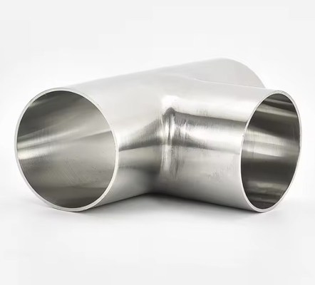 สแตนเลส 304 Tee 3 เส้นทางท่อ Fittings BW ASME B16.9 SMLS 4&quot; SCH40S