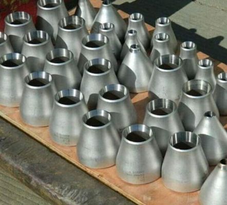 ข้อต่อท่อลดรูปเหล็กกล้าไร้สนิม ASME B16.9 Sch40 ขนาด 1/2" แบบเชื่อม