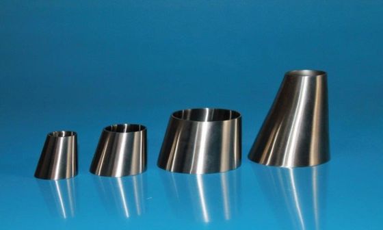 ข้อต่อท่อลดรูปเหล็กกล้าไร้สนิม ASME B16.9 Sch40 ขนาด 1/2" แบบเชื่อม