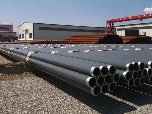 การป้องกันระดับเกราะ, อายุการใช้งานเพิ่มขึ้นสองเท่า ท่อเหล็กเคลือบ ASTM A106 Φ323.9 มม. x 7.14 มม. (Sch 40) x 12 ม.