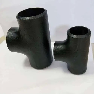 ASME B16.9 Butt แป้งเท่าเทียม Tee วัสดุที่สามารถปรับปรุงได้ เช่น เหล็กคาร์บอน เหล็กไร้สแตนเลส NPS1/2 "-60" ส่งเร็ว MOQ ต่ํา