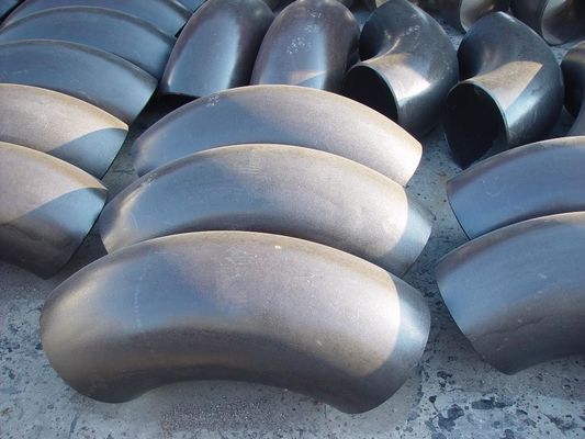 ข้อศอกเชื่อมชนเหล็กคาร์บอน ASTM A234 WPB รัศมีสั้น 3" STD ASME B16.9