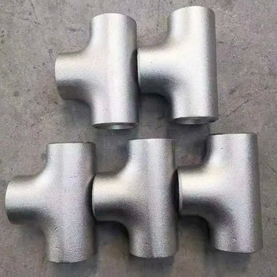 ASME B16.9 Butt แป้งเท่าเทียม Tee วัสดุที่สามารถปรับปรุงได้ เช่น เหล็กคาร์บอน เหล็กไร้สแตนเลส NPS1/2 "-60" ส่งเร็ว MOQ ต่ํา