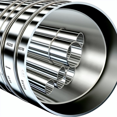 ท่อเหล็กไร้ขัด austenitic ขนาดกลางภายนอก 6mm-630mm กับ ASTM A312 มาตรฐานและการรักษา annealing