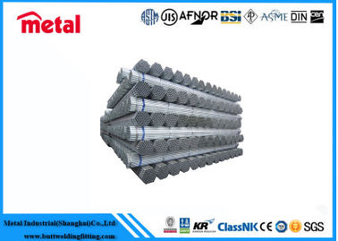 ซิงค์ Hot Dip Galvaniz Galvanized Tube ASTM A53 EN10219 EN10240 BS1139 JIS G3444 มาตรฐานสําหรับโครงสร้าง