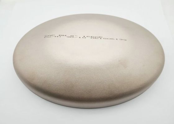 ข้อต่อท่อเหล็กอัลลอยด์ทองแดงนิกเกิล ฝาปิดแบบตีขึ้นรูป ขนาด 8 นิ้ว แรงดัน 16 บาร์