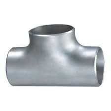ข้อต่อท่อเหล็กอัลลอย ข้อต่อ Socket Weld Equal Tee 20 BARG WT 2 mm 3/4&quot; Cuni 9010 Tee