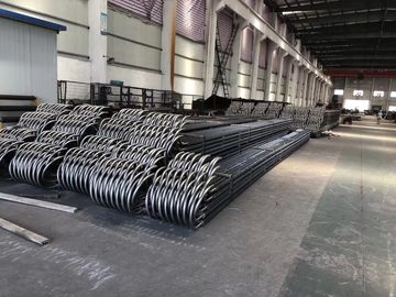 สแตนเลส U Fin Tube รอบ 304H สังกะสีสําหรับระบบเย็นการถ่ายทอดความร้อน