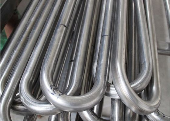 สแตนเลส U Fin Tube รอบ 304H สังกะสีสําหรับระบบเย็นการถ่ายทอดความร้อน