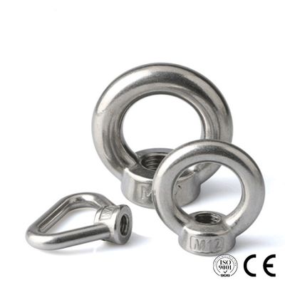 JIS B1168 สังกะสี DIN582 SS304 Lifting Eye Nuts