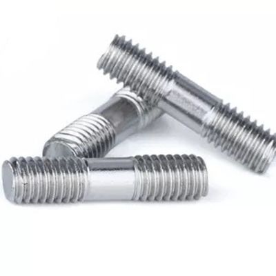 DIN444 สลักเกลียวสแตนเลสสตีล / A2 A4 SS304 SS 316 Hex Bolts and Nuts สลักเกลียวตาชุบสังกะสีพร้อมแองโช