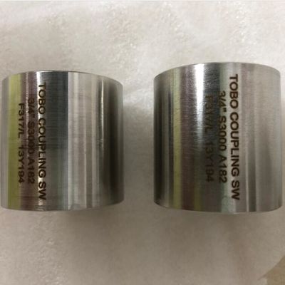 ท่อโลหะผสมนิกเกิล SW Coupling Inconel 625 UNS N06625 Silver Coupling