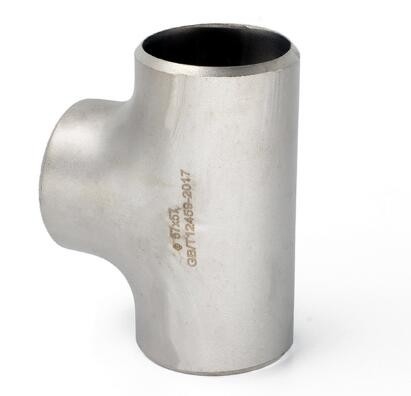 อุปกรณ์เชื่อมชน N08020 ASME B16.9 โลหะผสมนิกเกิล Tee