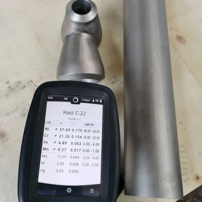 Concentric Reducer อุปกรณ์ท่อ SMLS SB366 UNS N06022 C22 SCH160 ขนาด 3&quot;X 2&quot;