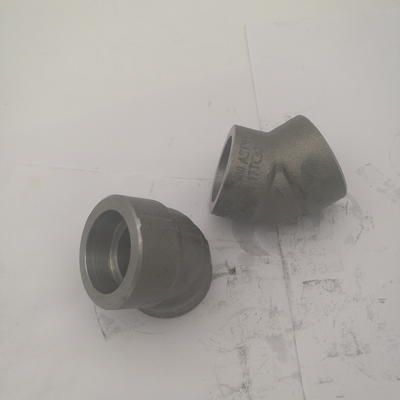 90 Elbow ASME B16.11 ASTM B564 UNS N06022 SCH40s ขนาด 1 "ซ็อกเก็ตเชื่อมข้อศอก