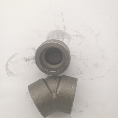 90 Elbow ASME B16.11 ASTM B564 UNS N06022 SCH40s ขนาด 1 "ซ็อกเก็ตเชื่อมข้อศอก