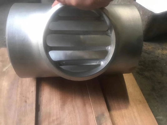 ล้อแม็ก 600 ASTM/UNSP N06600 Barred Tee OD 11 "WT 4 mm Environmental