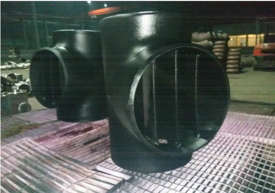 ล้อแม็ก 600 ASTM/UNSP N06600 Barred Tee OD 12" WT 4 mm Environmental