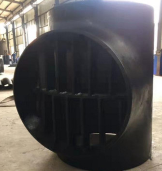 ล้อแม็ก 600 ASTM/UNSP N06600 Barred Tee OD 12" WT 4 mm Environmental