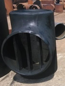 ก้นฟิตติ้ง ASME / ANSI B16.9 แท่น Tee ASTM / UNS Monel K-500 8 "x 8" Sch80 N05500
