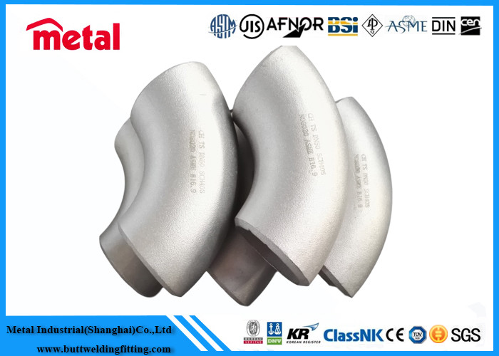 Nickel Alloy LR Seamless 45 Degree Elbow Incoloy 800H UNS N08810 For Gas / Oil