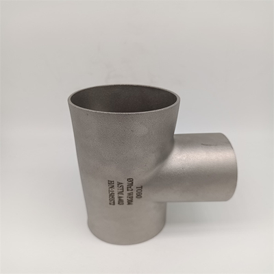 อุปกรณ์ท่อสแตนเลส ข้อต่อท่อเหล็กโลหะผสม BW Tee ASMEB16.28 A403 Gr.316 2