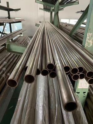 ท่อทองแดงนิกเกิลไม่มีรอยต่อ PE 44.5 x 2.5 MM EEMUA 144 SEC.1 ALLOY CN102 Pipe