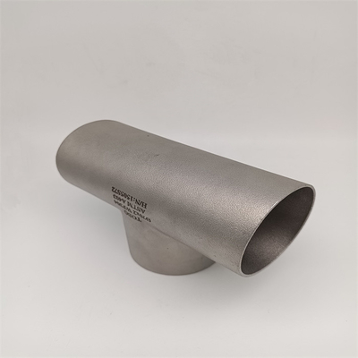 Butt-welding เท่ากับ Tee Silver Gas Water Heating Pipe Fitting Equal 90 Degree