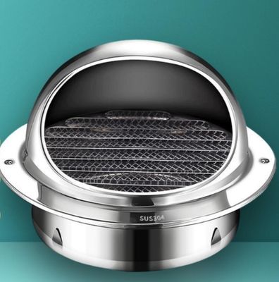 สแตนเลสสตีลระบายอากาศท่อไอเสียช่องระบายอากาศกันน้ำ 4