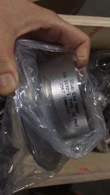 ข้อต่อสแตนเลสดูเพล็กซ์ EN 1092 - 1 PN 10 DN 50 ประเภท 36 UNS S32750 Stub End