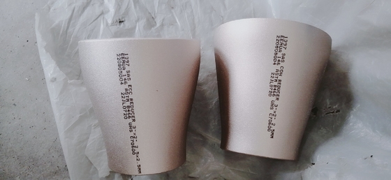 ข้อต่อท่อเหล็กโลหะผสมลดรอยเชื่อมก้นไร้รอยต่อ 4