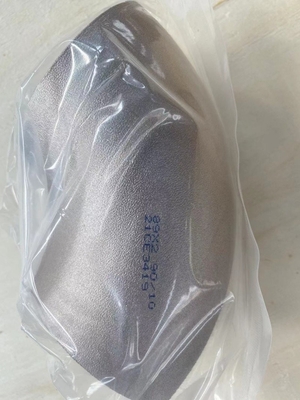 ข้อต่อเชื่อมก้นโลหะผสมเหล็กข้อศอก 90 องศา B3 โค้งรัศมีสั้น