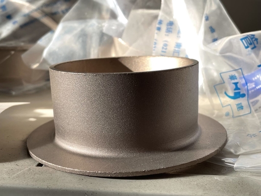 ปลายก้านทองแดงนิกเกิล UNS 70600 10” SCH40 Lap Joint Stub End Butt Weld Fittings