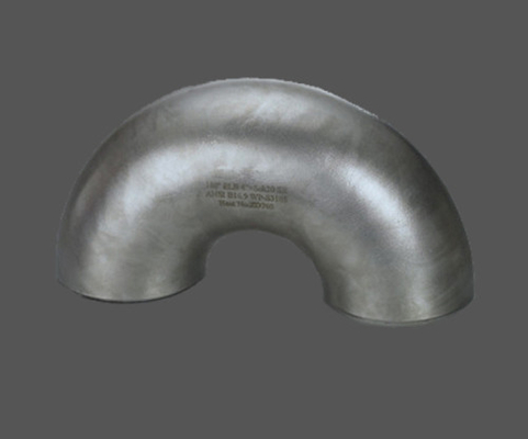 อุปกรณ์เชื่อมท่อก้น Hastelloy รัศมีสั้นโค้ง 180D C276 ASME B16.9