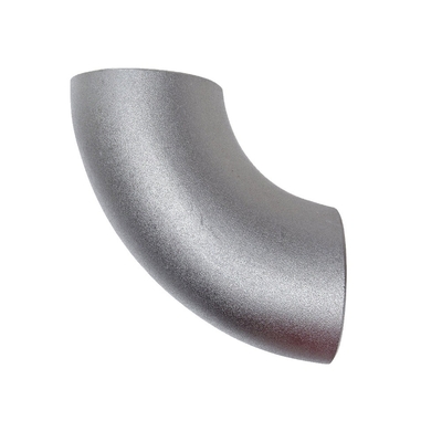 ข้อต่อท่อเชื่อมข้อศอกโลหะผสมเหล็กนิกเกิล 90D รัศมีสั้นโค้ง N04400 ASME B16.9