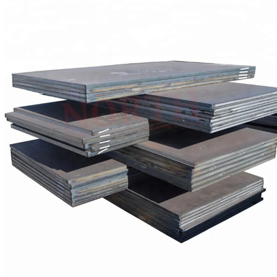 เหล็กกล้าคาร์บอนรีดร้อนแผ่นดำ Q235B Q355B Steel ST37 ST52 เหล็กแผ่นรีดร้อน