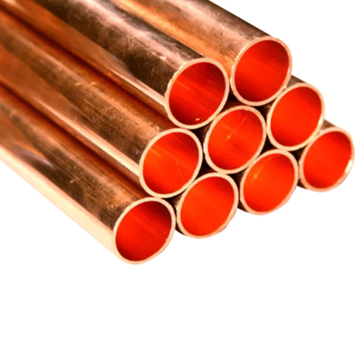 ท่อทองแดงนิกเกิล / ท่อชุบเงินสำหรับเครื่องแลกเปลี่ยนความร้อน C70600 C73500 C71500